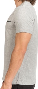 เสื้อยืดแขนสั้นลำลองใส่ได้ทั้งชายและหญิงเสื้อยืดผ้าฝ้ายขนาดใหญ่พิเศษสำหรับผู้ชายมีโลโก้เสื้อยืดคอกลมจาก BD - Product Image 2