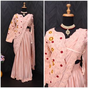 Sari en soie Rangoli tendance de la boutique indienne, dernier modèle exclusif, blouse de qualité supérieure, tenue ethnique de mariage - Product Image 3