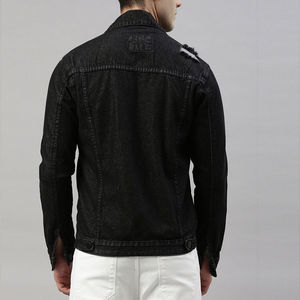 Veste en jean décontractée de haute qualité pour homme, best-seller, veste en jean pour homme à bas prix, vestes en jean pour homme en vente - Product Image 4