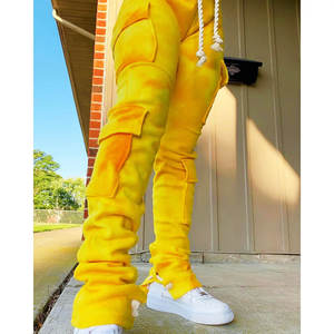 Pantalon de survêtement en velours léger et empilé - Product Image 5