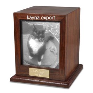 URNA DE MADERA PARA MASCOTAS DE DISEÑO MODERNO URNA DE CREMACIÓN SOSTENIBLE DE MADERA MÁS ASEQUIBLE Y DURADERA PARA USO FUNERAL Y DE CREMACIÓN CON DESCUENTO - Product Image 5