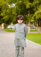 Kurta long formel de haute qualité pour garçons, style traditionnel indien, idéal pour l'Aïd, les mariages et les fêtes, en coton entièrement cousu, prêt à porter, séchage rapide, moderne
