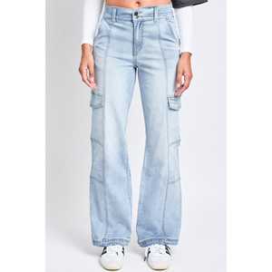 กางเกงขาบานสำหรับผู้หญิงกางเกงคาร์โก้ทรงหลวมแนวสตรีทแวร์แนวสตรีทแวร์แนวสตรีทแวร์ทรงหลวมลำลองสำหรับใส่นอกบ้าน Y2K - Product Image 3