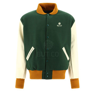Super qualité conception Unique Letterman hommes veste d'hiver coton/laine respirant personnalisable nouveau style vente en ligne - Product Image 1