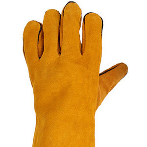 Nouveau 2025 vente chaude prix usine chaleur résistant au feu gant de barbecue gants de soudage en cuir - Product Image 4