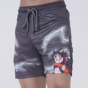 กางเกงขาสั้นวิ่งออกกำลังกายผู้ชาย ผ้าโพลีเอสเตอร์ 100% เป็นมิตรกับสิ่งแวดล้อม ลายพิมพ์แบบซับลิเมชั่น สำหรับใส่เล่นน้ำชายหาด ฟิตเนส - Product Image 2