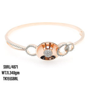 Bracelet en argent cz moderne 2023 en argent sterling 925 avec pavé de zircon cubique, bracelet de tennis en argent massif pour filles - Product Image 4