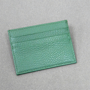 Porte-cartes en cuir véritable personnalisé, fin, pour carte d'identité, carte de crédit, pour femmes et hommes - Product Image 3