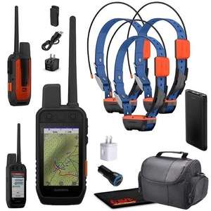 Système de suivi GPS avancé et d'entraînement pour animaux de compagnie Ga....ns Al....ha 300i, traceur d'animaux de compagnie portable avec collier Alpha TT25 - Product Image 2