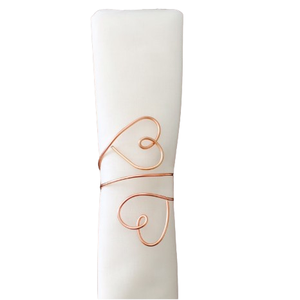 Gold Polished Luxury Aluminum Napkin Ring Handmade Eco-Friendly <b>Party</b> <b>Table</b> Decoration - Product Image 6