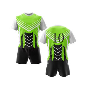 Uniformes de Rugby Personalizados de Alta Calidad para Hombre, Último Diseño, Transpirables, Estampados, de Secado Rápido, Conjuntos Deportivos, Opciones de Tallas Grandes - Product Image 1