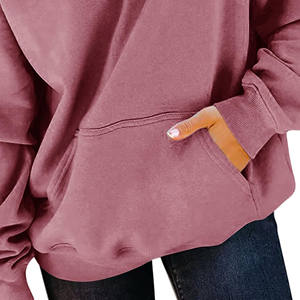 Drop Shoulder Women's <b>Hoodies</b> Knitted Custom Print Sweatshirt Oversized Streetwear Hip Hop <b>Cool</b> Pullover Sweatshirts Women's - Product Image 2