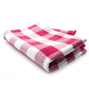High Quality Organic Cotton Dish Cloth Soft and Absorbent Checkered Printed Kitchen <b>Towel</b> for Adults Direct Export From India - Product Image 1