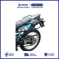 NOUVEAU Porte-Sacoche Latéral Arrière en Acier Inoxydable M-Biker pour Moto, Bagages et Sacoches 1kg pour WR155R Vietnam