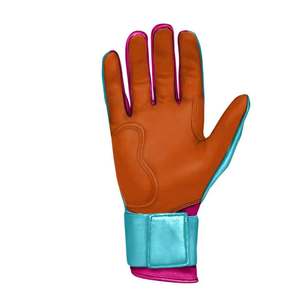 Solid Grip Baseball Batting Gloves With Breathable Inner Layer And Ergonomic Cut For Daily High Impact Practices - Product Image 3