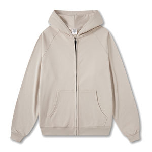 Sudaderas con capucha con cremallera completa 180ct Zip Solid Sudaderas con capucha y sudaderas con capucha de diseñador en relieve Sudaderas con capucha para hombres - Product Image 5