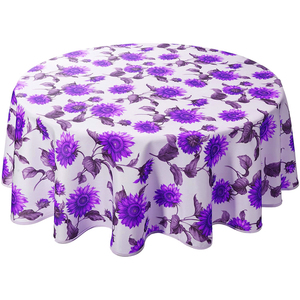 Wholesale European Style Wedding White <b>Tablecloth</b> Elegant Rectangle and Round Lace Table Cloth Cheap for <b>Party</b> Embroidered - Product Image 2