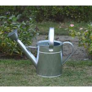 Bote de agua de metal decorativo de gran capacidad duradero superior para jardines de patio con construcción ligera con acabado rústico encantador - Product Image 4