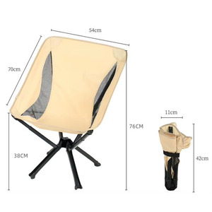 Chaise de plage pliante Oxford en <span class=keywords><strong>aluminium</strong></span> léger personnalisé chaise de <span class=keywords><strong>camping</strong></span> à ouverture rapide - Product Image 5