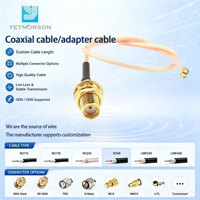 Câble d'extension RF RG58, câble coaxial RF à faible perte et haute fiabilité 50 Ohm, fourni directement par l'usine