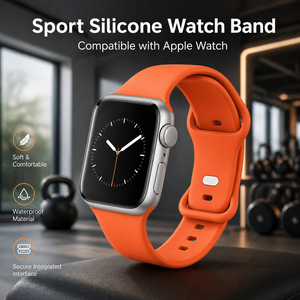 Bracelet de montre en silicone souple avec logo personnalisé pour Iwatch 49 mm, bracelet sport réglable et personnalisable pour <span class=keywords><strong>Apple</strong></span> <span class=keywords><strong>Watch</strong></span> - Product Image 2