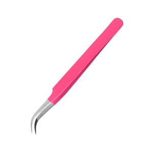 Pinzas para Pestañas de Acero Inoxidable Profesional de Alta Calidad con Diseño Antiestático Duradero, Opción de Logotipo Personalizado y Punta Puntiaguda - Product Image 6