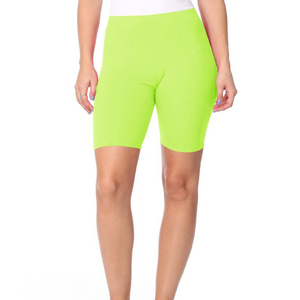 Short de motard bleu marine pour femme taille haute Stretch Short de sport léger Yoga cyclisme Fitness Shorts entraînement athlétique vêtements de sport - Product Image 4