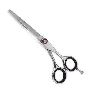 Ciseaux à cheveux incurvés professionnels de salon, ciseaux de barbier incurvés pour une coupe de cheveux de précision - Product Image 1