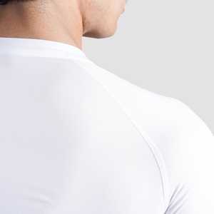 Camiseta Deportiva de Compresión de Manga Larga sin Costuras para Hombre, Ajustada, Transpirable, para Correr, Fitness, Deportes, Protección contra Rozaduras - Product Image 4