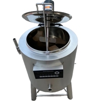 50L de qualité alimentaire en acier inoxydable lait pasteurisateur machine/jus de fruits yaourt pasteurisation réservoir traitement faisant la machine HJ-SJ50
