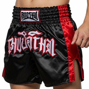 Los pantalones cortos de Muay Thai Premium para hombre más vendidos, diseño personalizado, transpirable, secado rápido, poliéster/algodón, ropa de artes marciales de talla grande - Product Image 1