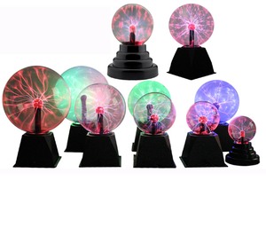 Di grandi dimensioni sfera al Plasma magica statica USB lampada magica a induzione Touch controllo vocale Glow DJ lampada 8 pollici - Product Image 2