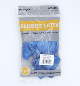 สติ๊กเกอร์ติดผนังตกแต่งลายโนเวดาด รุ่น R18-45ซม. สีโครเมียม สำหรับงานปาร์ตี้วันเกิด งานเลี้ยงฉลองทารก งานแต่งงาน - ขายส่งจากสเปน - Product Image 5