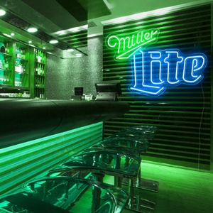 Пиво счастливый бар светодиодная неоновая вывеска магазин бизнес логотип дизайн светодиодный брендинг светлая вывеска для магазина настенное украшение - Product Image 3