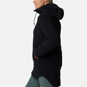 Vestes Sherpa d'hiver pour femmes à manches complètes à vendre/OEM vestes Sherpa respirantes pour femmes personnalisées de haute qualité - Product Image 3