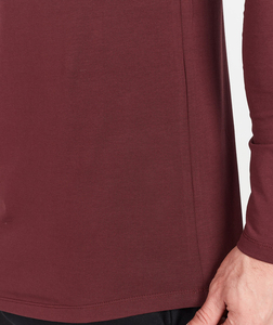 Camiseta de Manga Larga para Hombre, Fabricada con Tejido Transpirable, Acabado de Costura Limpia y Diseño Simple, Ideal para Compradores Internacionales - Product Image 4