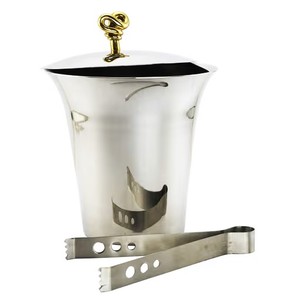 Diseño de cubo de hielo más vendido, vino, cerveza y champán, cubo con pinzas, acabado pulido para bares y barriles - Product Image 1