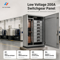 Tableau de distribution électrique modulaire AC basse tension GGD/MNS/GCK 200 ampères, haute protection