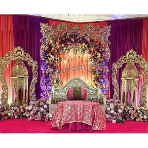 Afghani Wedding Mehndi Night Stage Decor Boda paquistaní Henna Night Decor Tema musulmán Mehndi Night Stage Decor Set Australia - Product Image 1