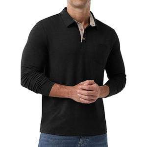 Polo Formal camiseta hombres ropa de trabajo bordado moda hombres Polo Golf camisa personalizado impreso subido por Dress Sports - Product Image 6