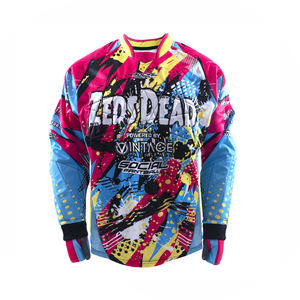 เสื้อเพนท์บอลพิมพ์ลายแบบระเหิดเสื้อเจอร์ซีย์ออกแบบได้ตามต้องการ - Product Image 2