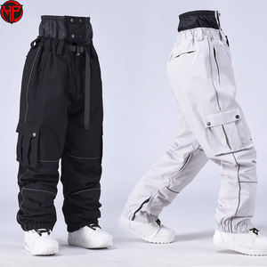 Pantalon de ski de snowboard unisexe imperméable Baggy Cargo Snow Loose Windbreak Pants Oversized Trousers Plus Size Streetwear - Product Image 3
