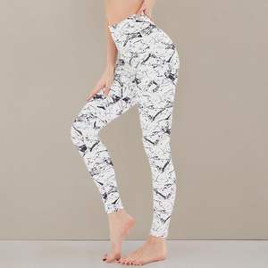 Leggings con Estampado de Estrellas para Mujer, Pantalones con Cintura Elástica, Leggings de Yoga con Estampado Tie-Dye - Product Image 5