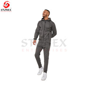 Men Polyester Jogger Sets Two Piece Set Patchwork Zip up Puff Track <b>Nylon</b> Jacket and Track Pants Custom <b>Nylon</b> Tracksuit Men - Product Image 1