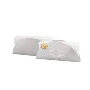 Ensemble de 2 ustensiles de table de décoration porte-serviettes métallique vaisselle à la maison support de stockage de mouchoirs du fabricant et des fournitures - Product Image 5