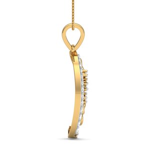 2024 nueva llegada 18K chapado en oro circón piedra preciosa onda diseñador playa latón joyería Unisex colgante collares regalo de moda ella - Product Image 3
