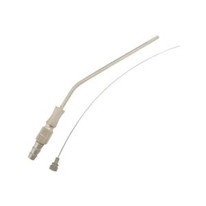 Tubo de Succión Dental de Acero Inoxidable Liso, Instrumento Duradero y Reutilizable para Cirugía Oral, Clínicas Dentales y Uso Médico - Product Image 3