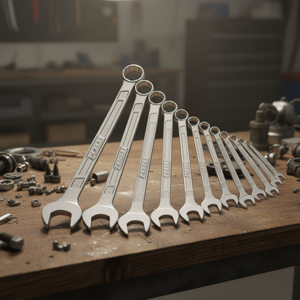 Juego de 12 Llaves Combinadas Largas y Delgadas Hazet, Perfil Exterior de 12 Puntas, en Pulgadas - Product Image 3