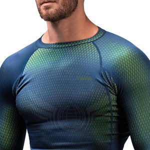 Private Label <b>Men</b> <b>Rash</b> <b>Guard</b> Customized <b>Rash</b> <b>Guard</b> New Arrival Fitness Wear <b>Rash</b> <b>Guard</b> - Product Image 5