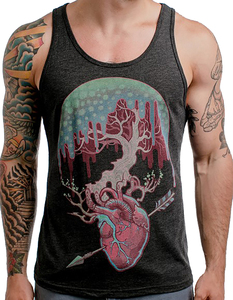 BD Supplier's High Quality <b>Men's</b> Casual Blank Tank <b>Tops</b> Custom Logo Printing Solid Color Fitness Singlet Breathable Lace Knitted - Product Image 6